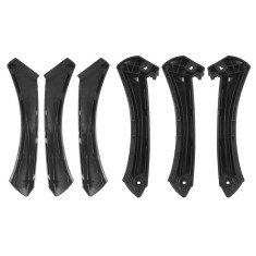 Set 6 manere interior MOTOR10 fata/spate BMW Seria 3 E90 E91, 51417230849, Negru