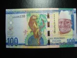 GAMBIA 100 DALASIS 2015 UNC COMEMORATIVA