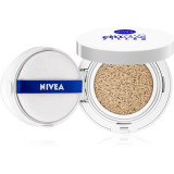 NIVEA Hyaluron Cellular Filler Cushion burete cu machiaj matifiant 3 in 1 culoare 01 Light 15 g