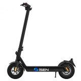 Trotineta electrica pliabila iSEN X9 Plus Negru, 10 inch, 850W, autonomie maxima 65km, viteza pana la 36km h, baterie detasabila 36V 15.6Ah