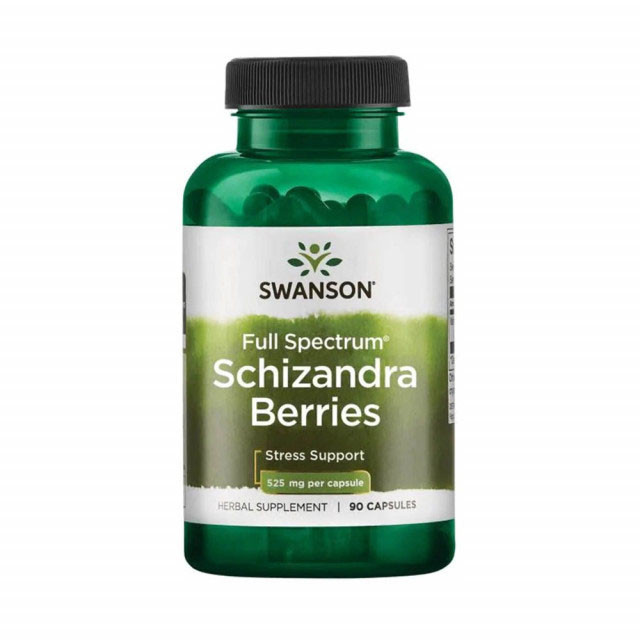 Schizandra Berries 525 miligrame 90 capsule Swanson