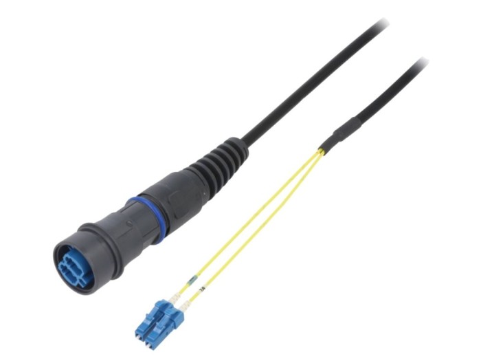 Patch Cord Fibră Optică Duplex Monomod SM Baionetă