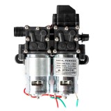 Pompa de presiune dubla 12V Micul Fermier cu filet &ndash; 7 bar, 5 L/min