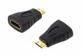 Adaptor Mini HDMI mama- Mini HDMI tata, full HD, negru, Pro Cart