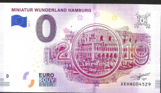 NOU !! 0 EURO SOUVENIR - GERMANIA , HAMBURG , MINIATUR WUNDERLAND - 2018.5 - UNC foto