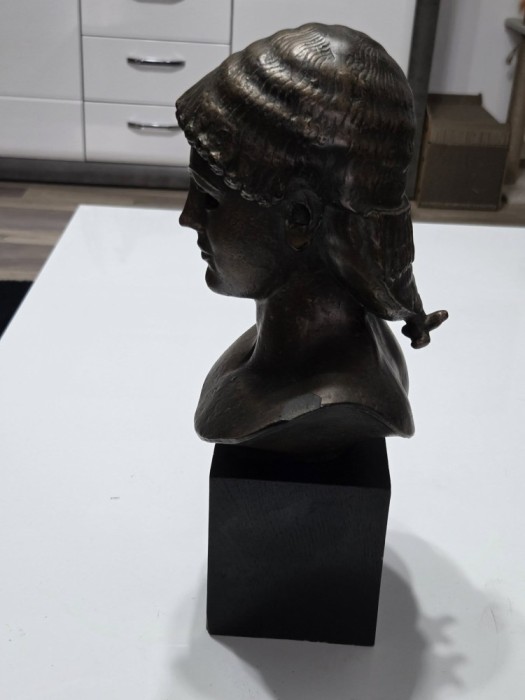 Statueta vintage capul lui Apollo