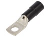 Terminal Izolat Varf Inelar M14 BM GROUP BM051551, Sectiune Cablu 95mm&sup2;, Poliamida, Cupru, Negru, 125&deg;C