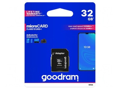 MicroSDHC 32GB Class 10 UHS-I 100MB/s foto