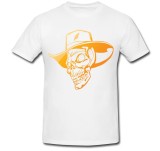 Cumpara ieftin Tricou &quot; Craniu cu palarie Cowboy &quot;