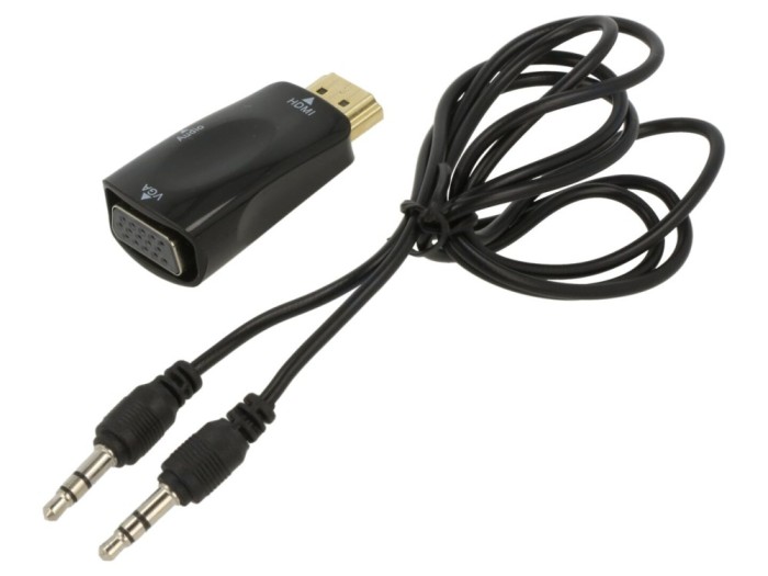 Cablu convertor D-Sub 15pin la HDMI