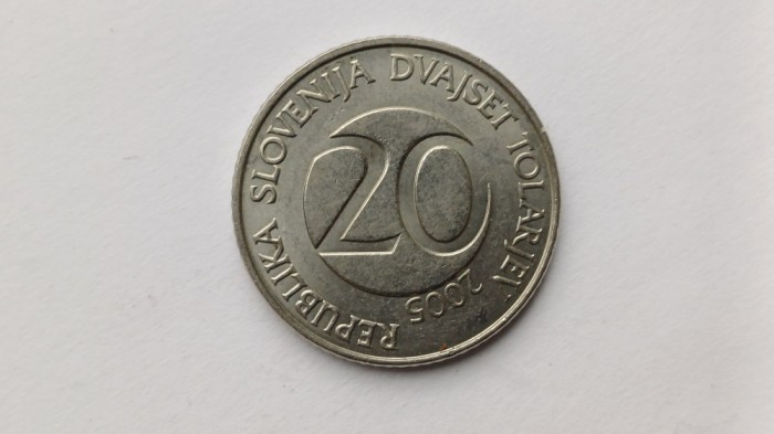 Slovenia -20 Tolari 2005