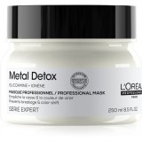 L&rsquo;Or&eacute;al Professionnel Serie Expert Metal Detox mască hrănitoare profundă pentru par vopsit si deteriorat 250 ml