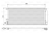 VALEO 822576 Condensator, climatizare