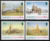 Jersey 1992 - Crăciun, biserici, serie neuzata