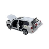 Macheta replica metal Toyota Land Cruiser alba 1:32