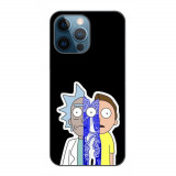 Husa compatibila cu Apple iPhone 12 Pro Silicon Gel Tpu Model Rick And Morty Connected