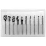 Yato YT-61731 - Set cutite frezat tija 3.2 mm ambalaj plastic 10 bucati