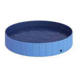 Cumpara ieftin PawHut, piscina pliabila pentru caini, 140x30 cm, albastru