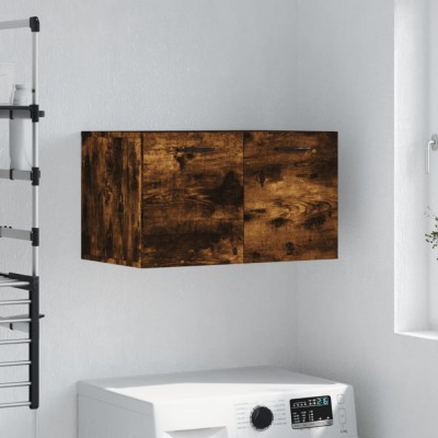vidaXL Dulap de perete, stejar fumuriu, 60x36,5x35 cm, lemn prelucrat 830041 foto