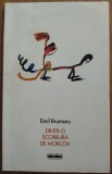 EMIL BRUMARU - DINTR-O SCORBURA DE MORCOV (VERSURI, 1998 / DESENE DE RAZVAN LUSCOV) [DEDICATIE / AUTOGRAF]