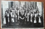 Fotografie tip carte postala, ansamblu popular din Ardeal