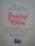 Opurile magistrului Francoys Villon (1958)