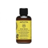 APIVITA Mini Bees Gel de duș delicat pentru păr și corp pentru copii 75 ml