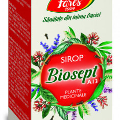 Sirop biosept propolis, miere si vit.c 100ml fares