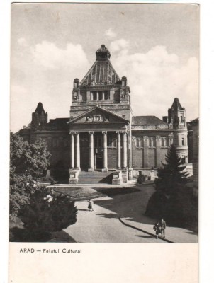 CPIB 15870 CARTE POSTALA - ARAD. PALATUL CULTURAL, RPR foto