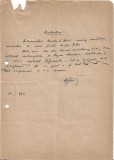 A3250N Declarație scrisă și semnată olograf de Haralamb Zincă &icirc;mpotriva lui Eugen Mandric, 1960