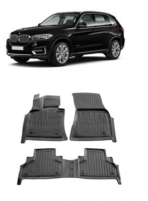 Set Covorase Auto Cauciuc dedicate Bmw X5 (F15) (2013-2018) foto