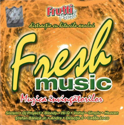 CD Fresh Music Muzica &amp;Icirc;nvingătorilor, original foto