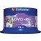 DVD+R VERBATIM 4.7GB 120min viteza 16x 50 buc Single Layer spindle printabil &amp;quot;Wide Inkjet Printable&amp;quot; &amp;quot;43512&amp;quot;