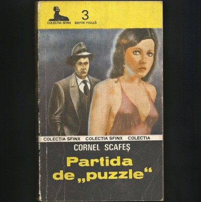 PARTIDA DE &amp;quot;PUZZLE&amp;quot; - CORNEL SCAFES - SFINX foto