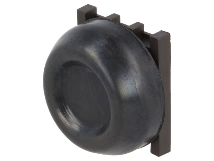 Comutator Push 30mm Negru