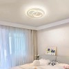 Lustra LED cu telecomanda NOLUX 120W, Rotunda, lumina Rece/Calda/Neutra, Dimabila, Alb, Alessandro DESIGN