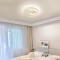 Lustra LED cu telecomanda NOLUX 120W, Rotunda, lumina Rece/Calda/Neutra, Dimabila, Alb