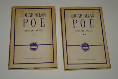 Edgar Allan Poe - Scrieri alese - 2 vol. foto
