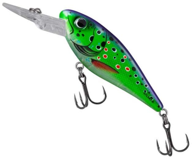 Vobler Salmo Rattlin Executor Floating, Clear Purple Trout, 7cm, 1buc/pac