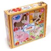 Primul meu puzzle : animale de la ferma 4 in 1 baby puzzle