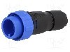 Conector circular, tata, 3 pini, BULGIN - PX0410/03P/5560