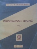 PSIHOPEDAGOGIE SPECIALA VOL.1-ION STRACHINARU-264095