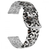 Curea silicon, compatibila Garmin Vivomove HR, VD Very Dream&reg;, Quick Release, Transparent Leopard