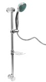 Set dus para + furtun + suport culisant + savoniera + bara, Kadda Blis, 5 functii, 1.5 m