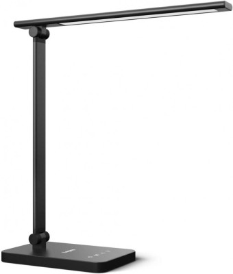 Lampa de birou LED Lepro PR310002 control Touch, 3 moduri, 9W, 750 Lumeni, Negru foto