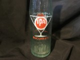 sticla de suc / racoritoare anii 70 perioada comunista RSR - IPA Bucuresti !
