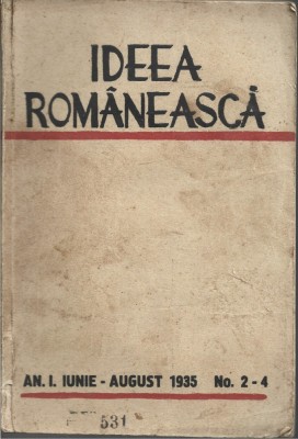 C9194N Ideea rom&amp;acirc;nească, 2-4/1935 foto
