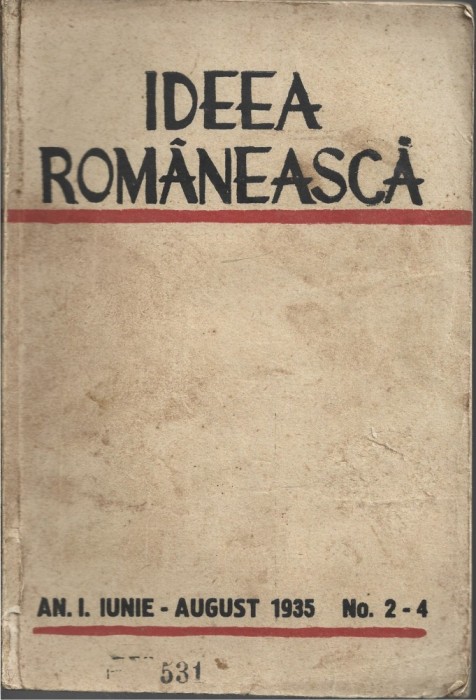 C9194N Ideea rom&acirc;nească, 2-4/1935