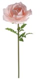 Cumpara ieftin Set 3 Trandafiri artificiali roz verzi 50 x 136 cm