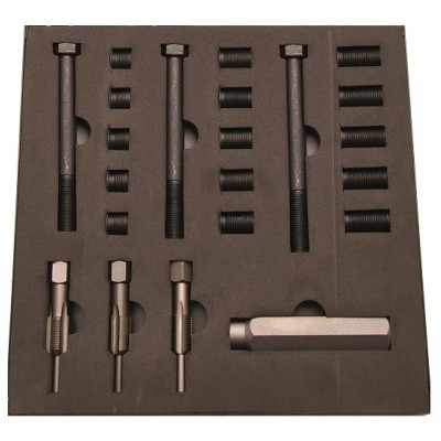 Kit de reparatie si inlocuit filete bujii M12x1.25 foto